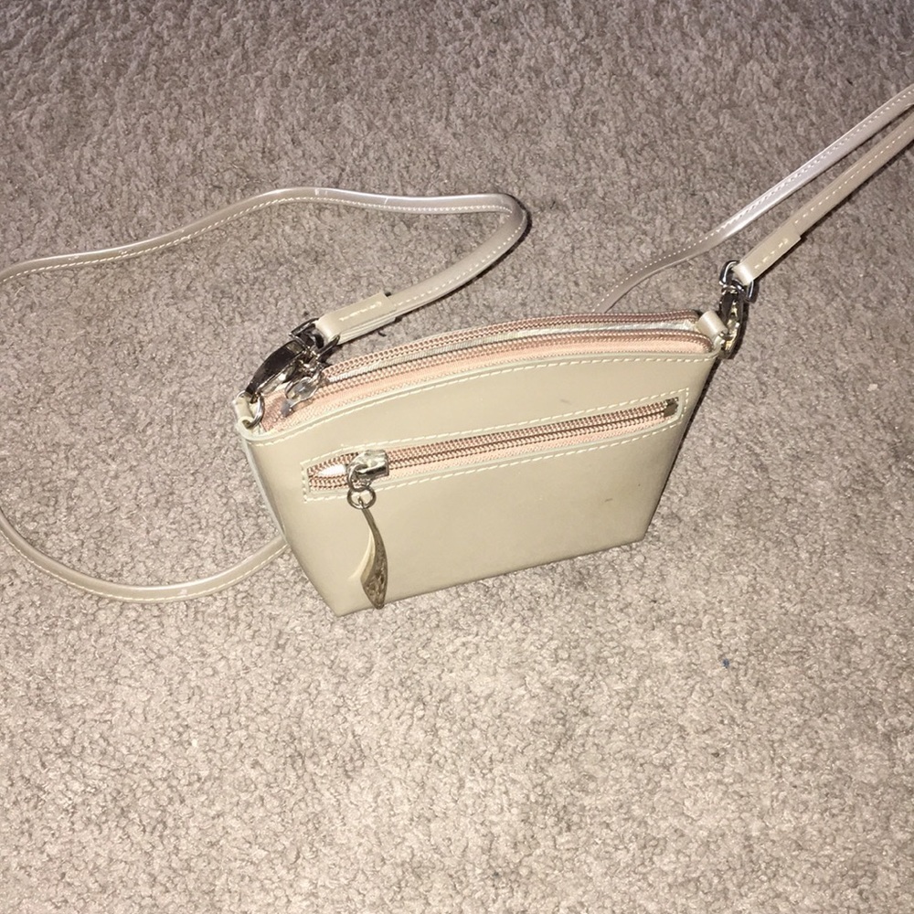 Beijo Tan/Gray Crossbody Mini Bag
